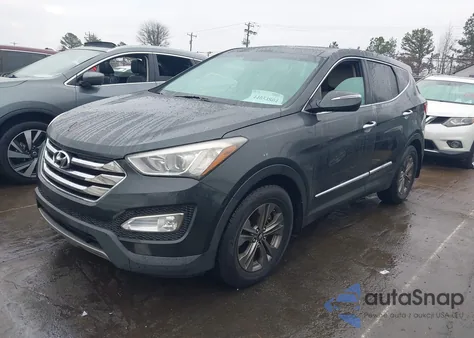 2013 Hyundai Santa Fe Sport from USA, damaged, VIN 5XYZU3LB0DG109536
